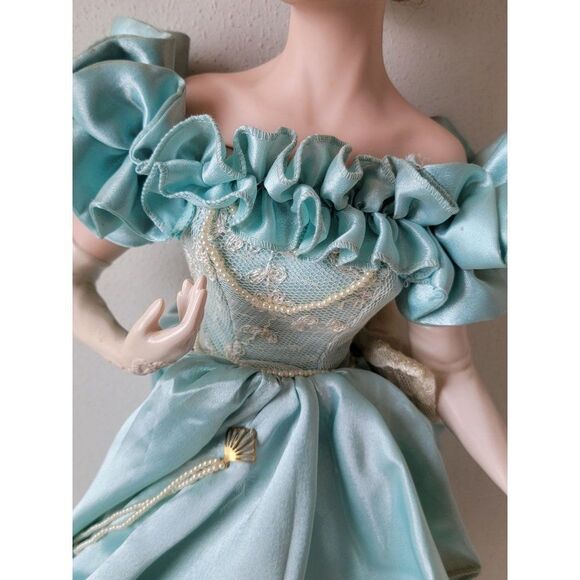 Franklin heirloom night at Opera Gibson Girl porcelain doll collectible - Picture 8 of 16